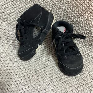 Nike Air Jordan 5‎ Retro BT Black Metallic (440890-003) Toddlers Size 7C